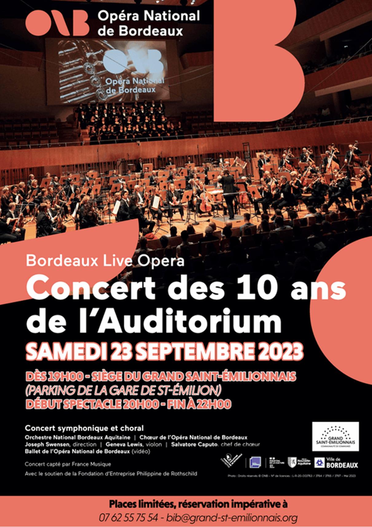 Concert 23 septembre 2023